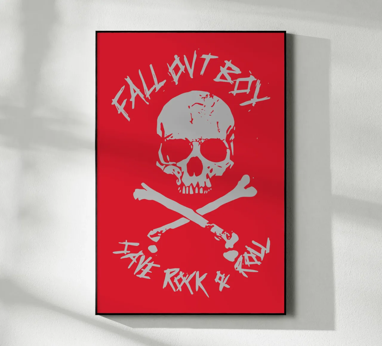 Les Fall Out Boy sauvent la R&R plexiglas de Curtishop
