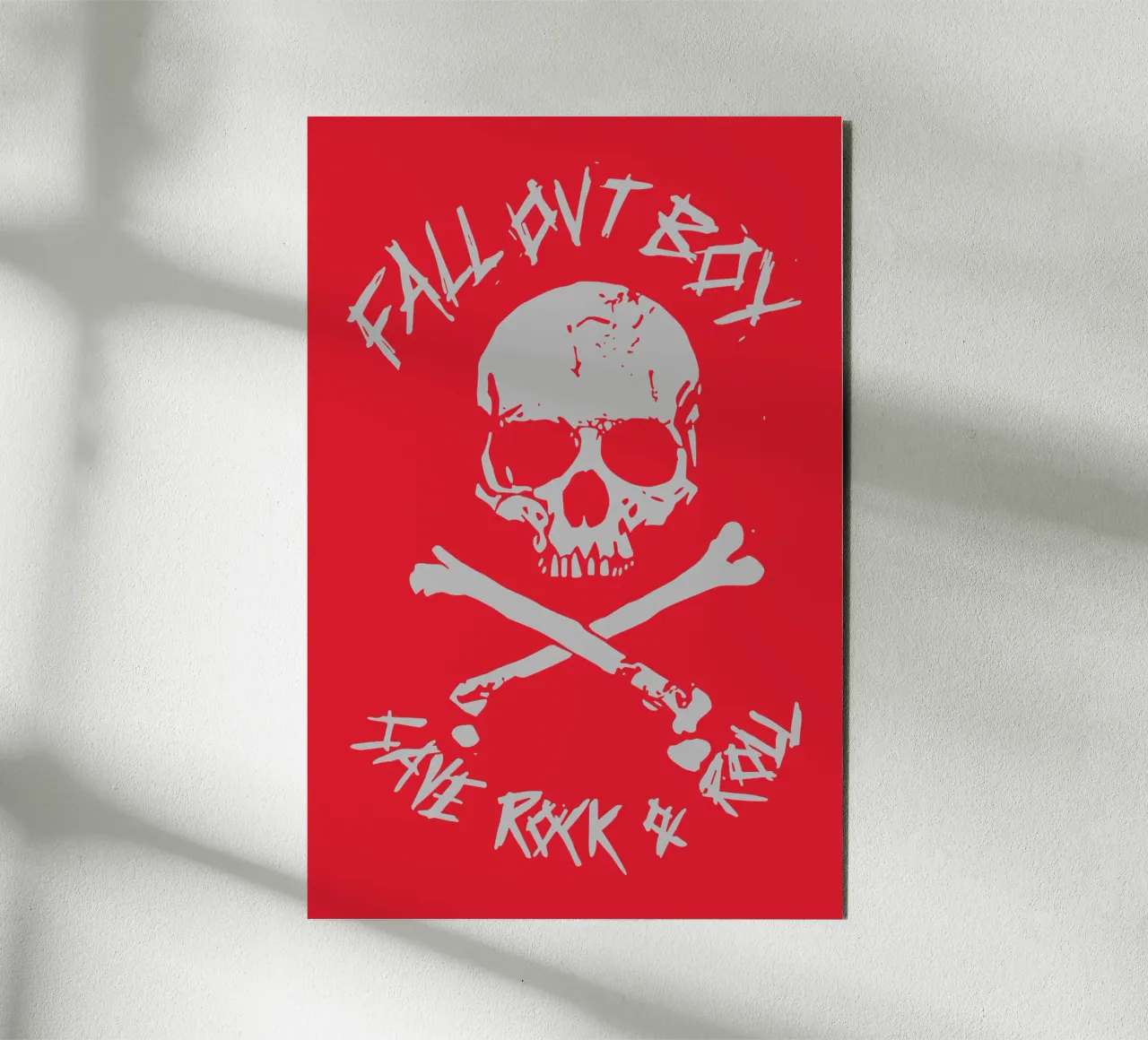 Fall Out Boy Save R&r aluminio dibond de Curtishop
