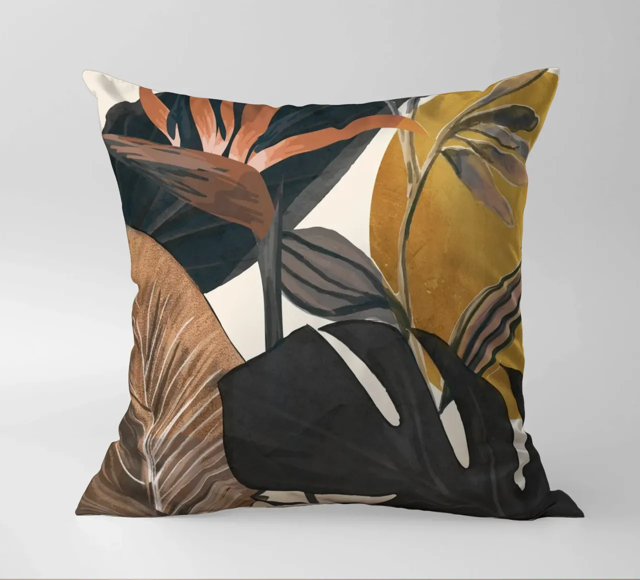Abstract Tropical Art III cuscino da cityart