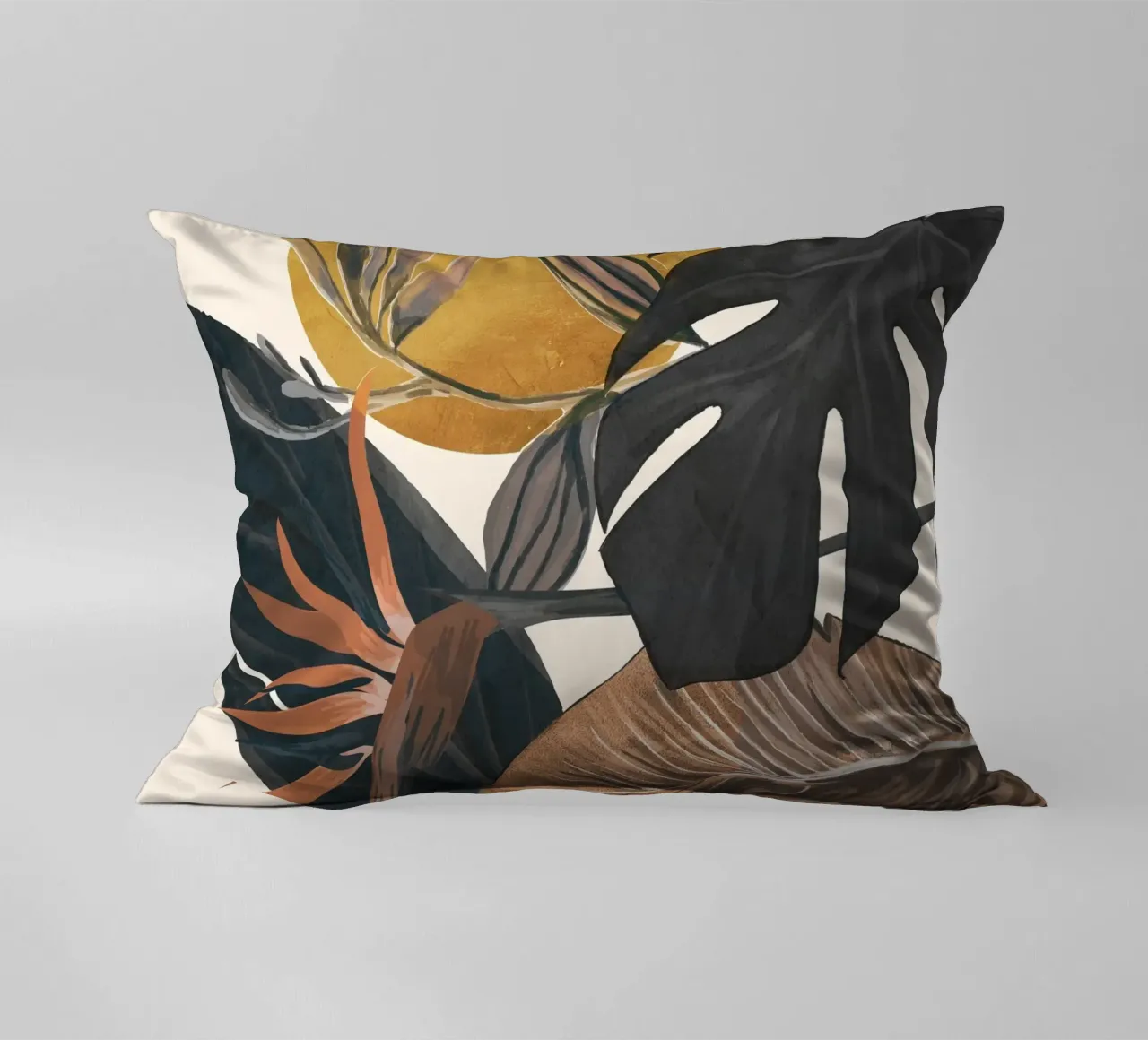 Abstract Tropical Art III cuscino da cityart