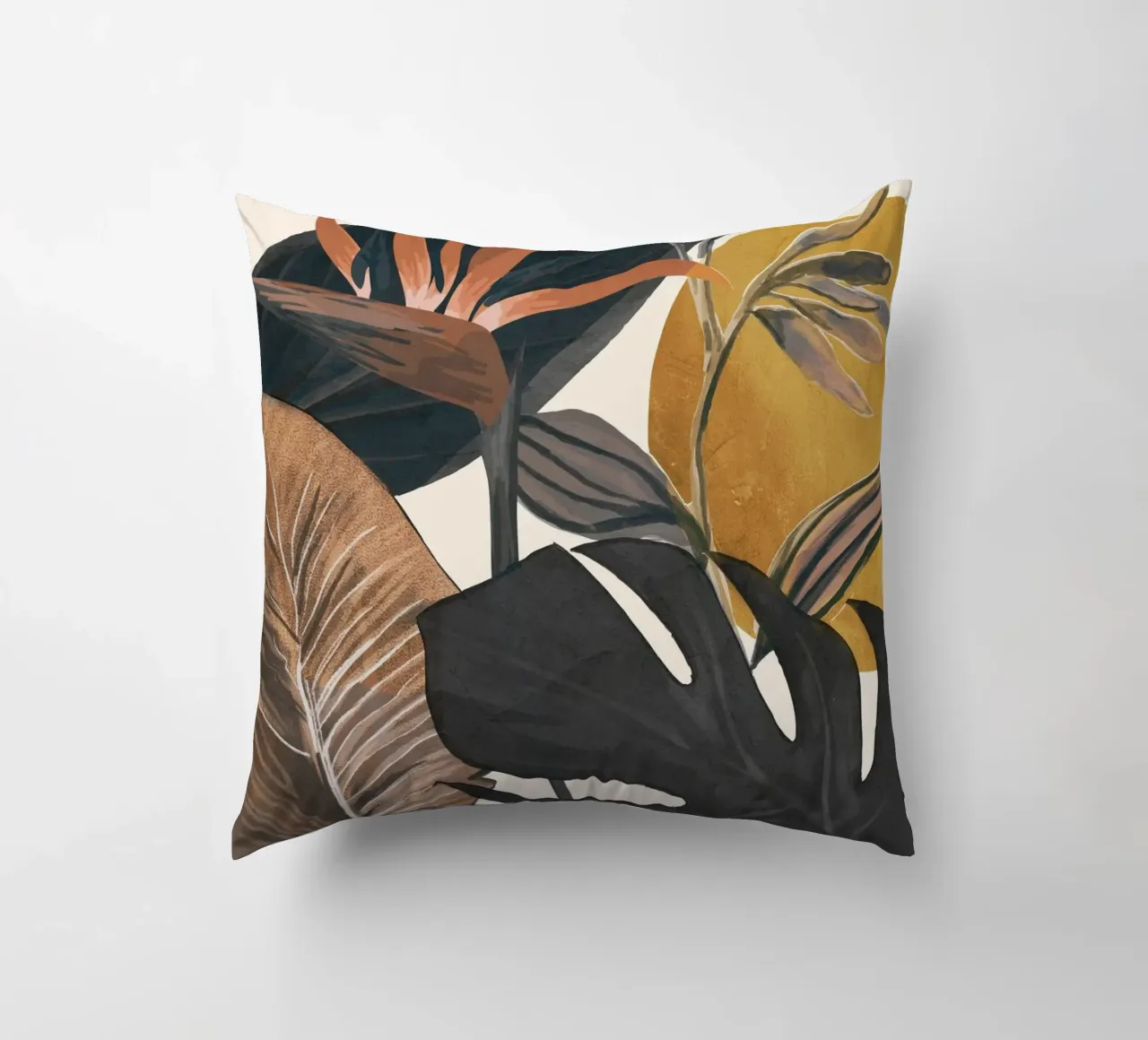 Abstract Tropical Art III cuscino da cityart