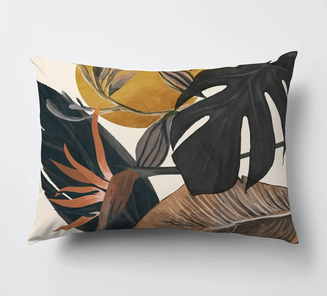 Abstract Tropical Art III cuscino da cityart