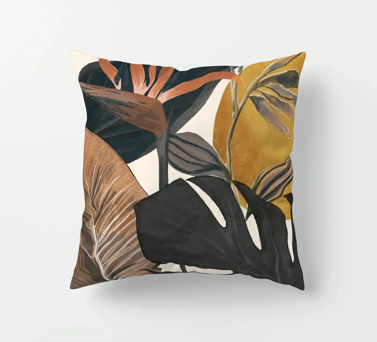 Abstract Tropical Art III cuscino da cityart