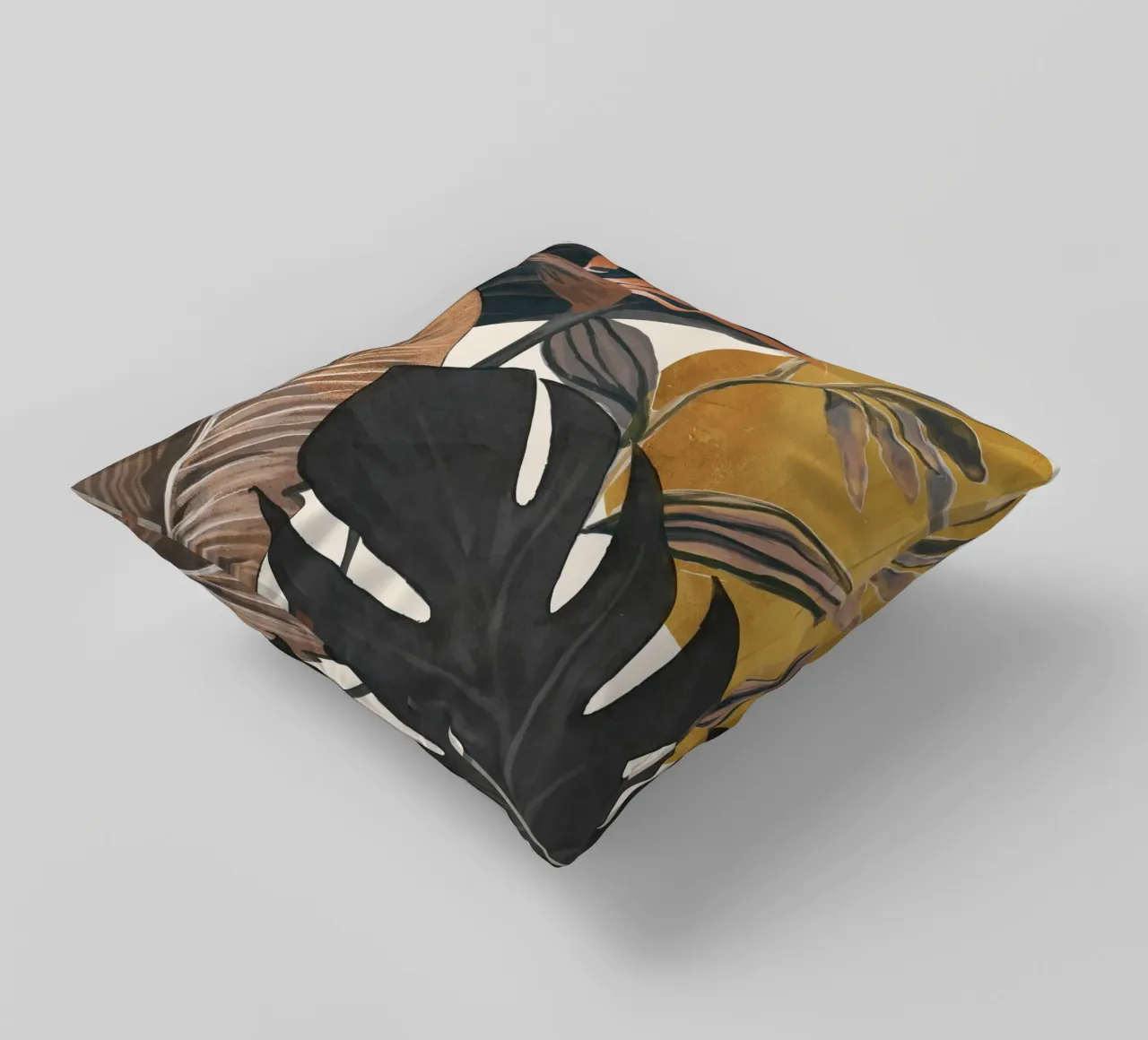Abstract Tropical Art III cuscino da cityart