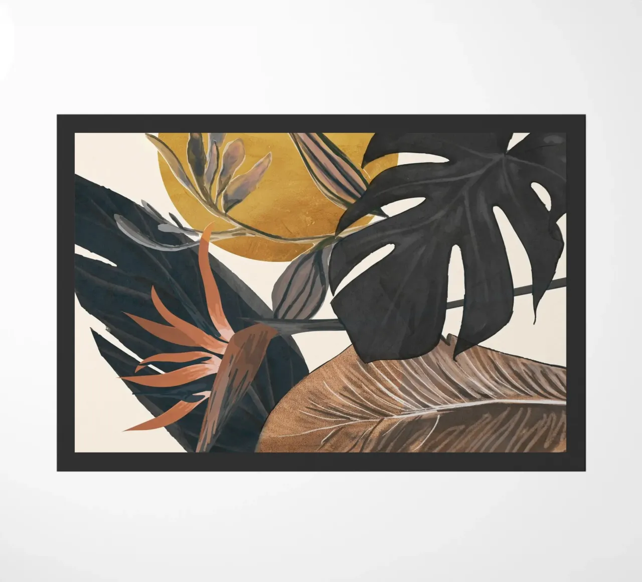 Abstract Tropical Art III zerbino da cityart