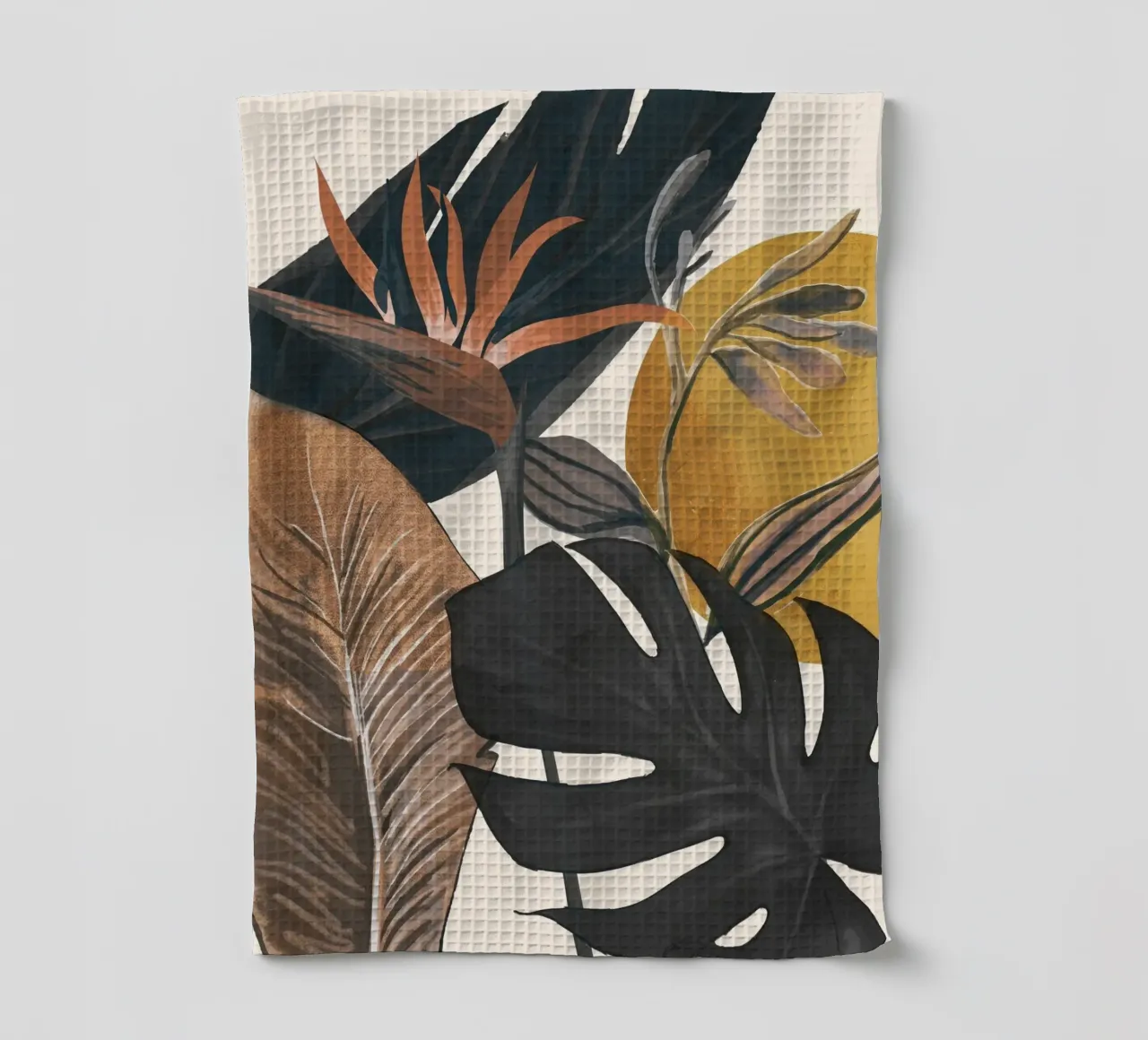 Abstract Tropical Art III canovaccio da cucina da cityart
