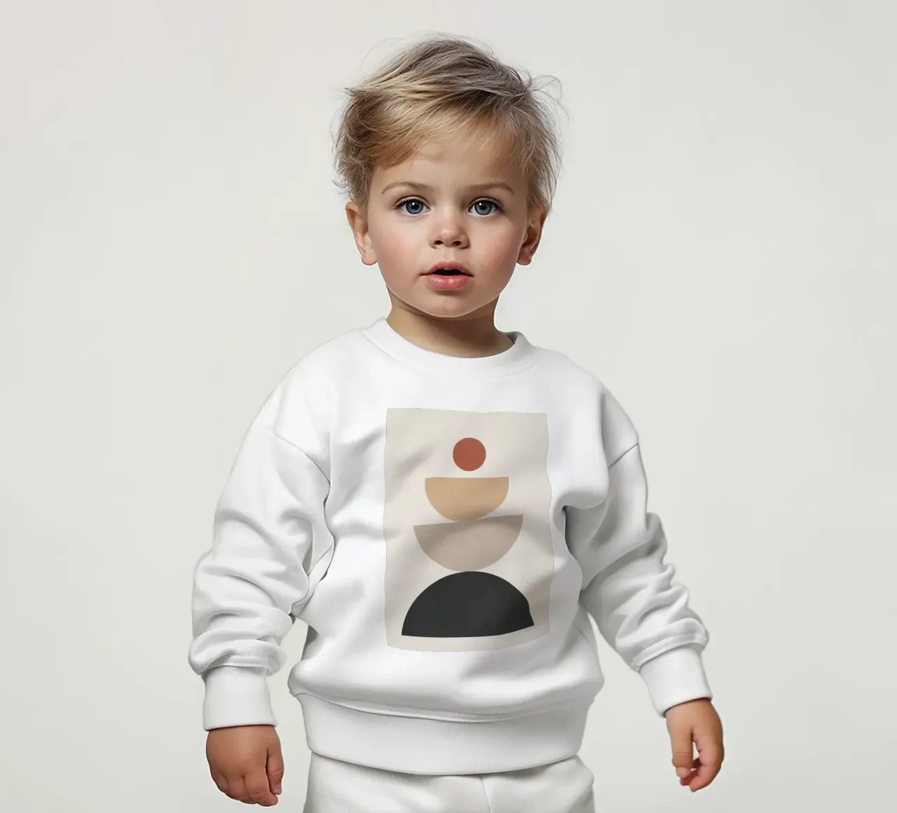 Geometric Modern Art 31 baby sweatshirt by cityart