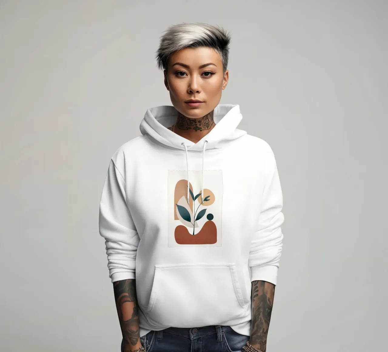 Shapes and Branches 06 Hoodie von cityart