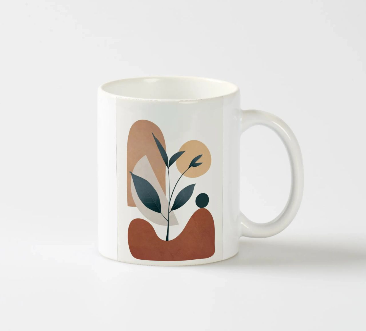 Shapes and Branches 06 tazza in ceramica da cityart