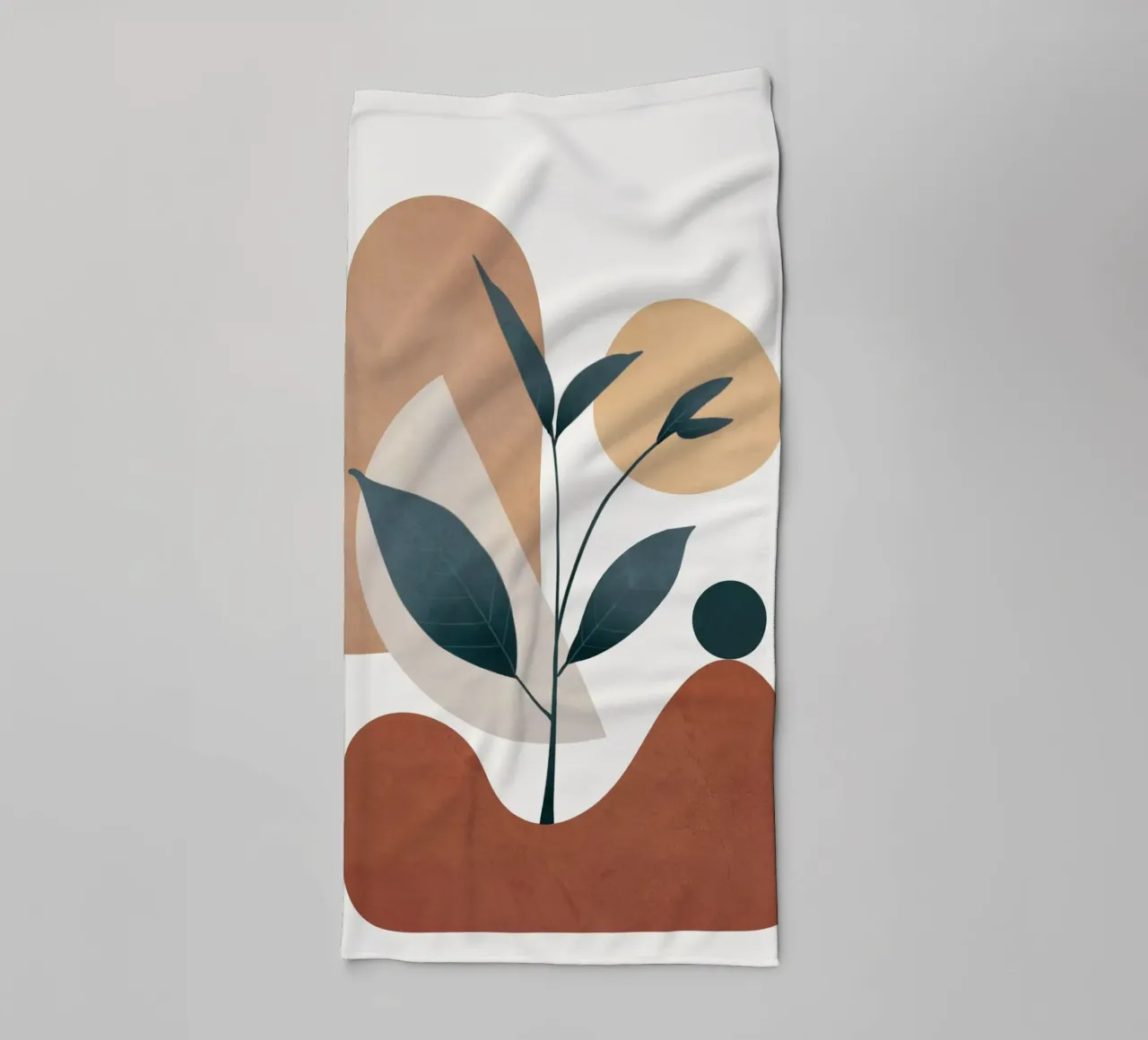 Shapes and Branches 06 asciugamano da bagno da cityart