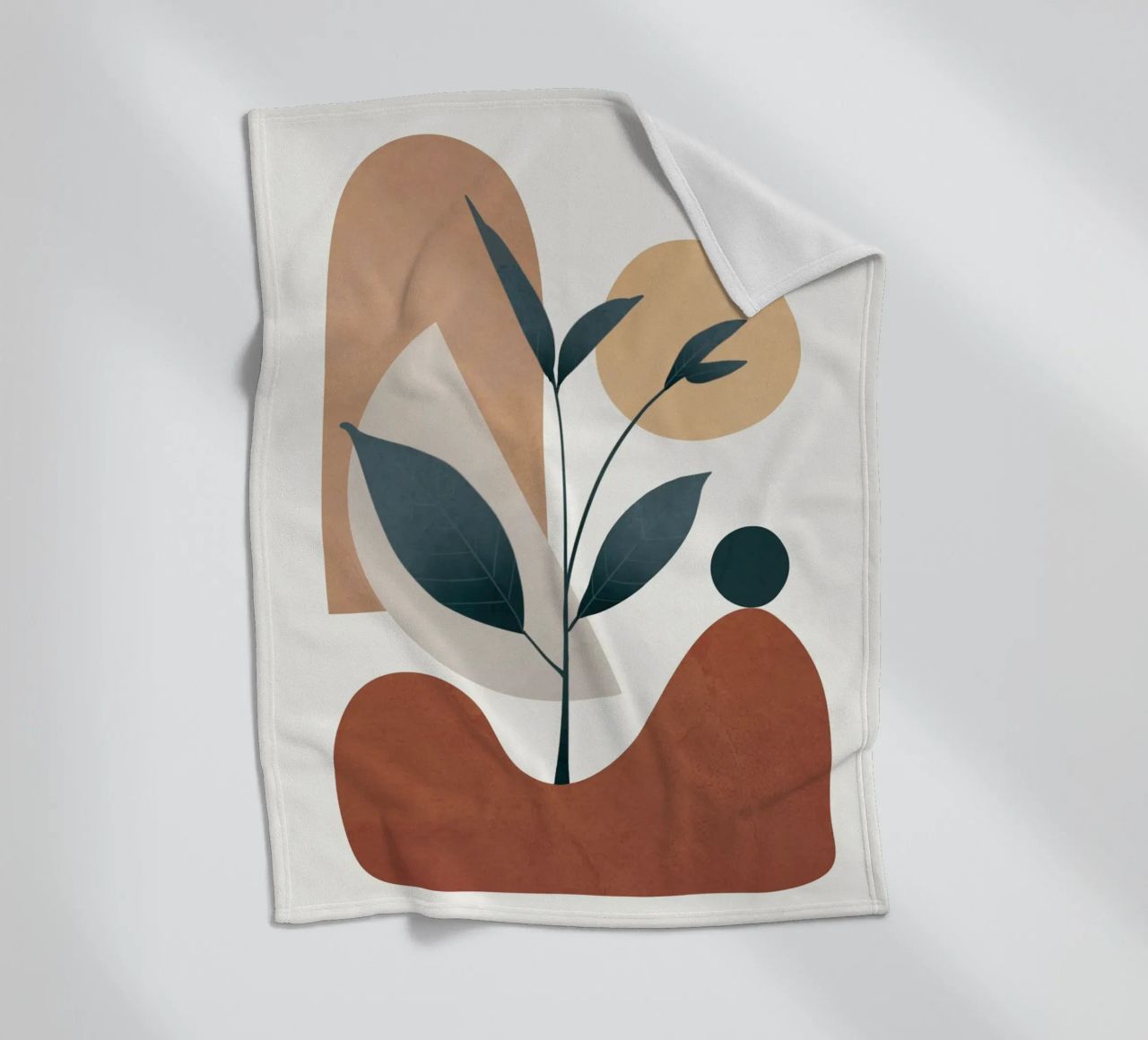 Shapes and Branches 06 coperta in pile da cityart