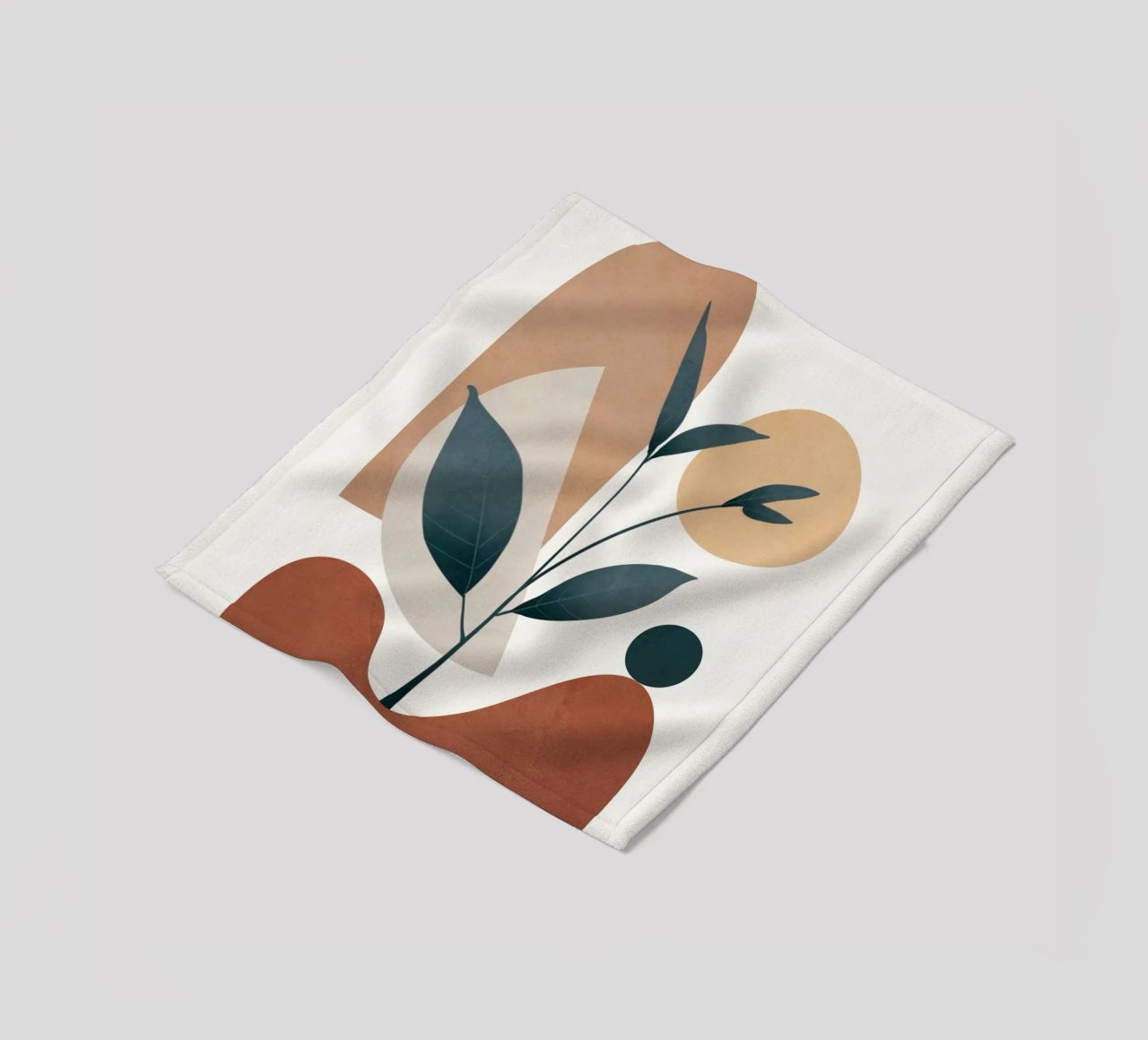 Shapes and Branches 06 coperta in pile da cityart