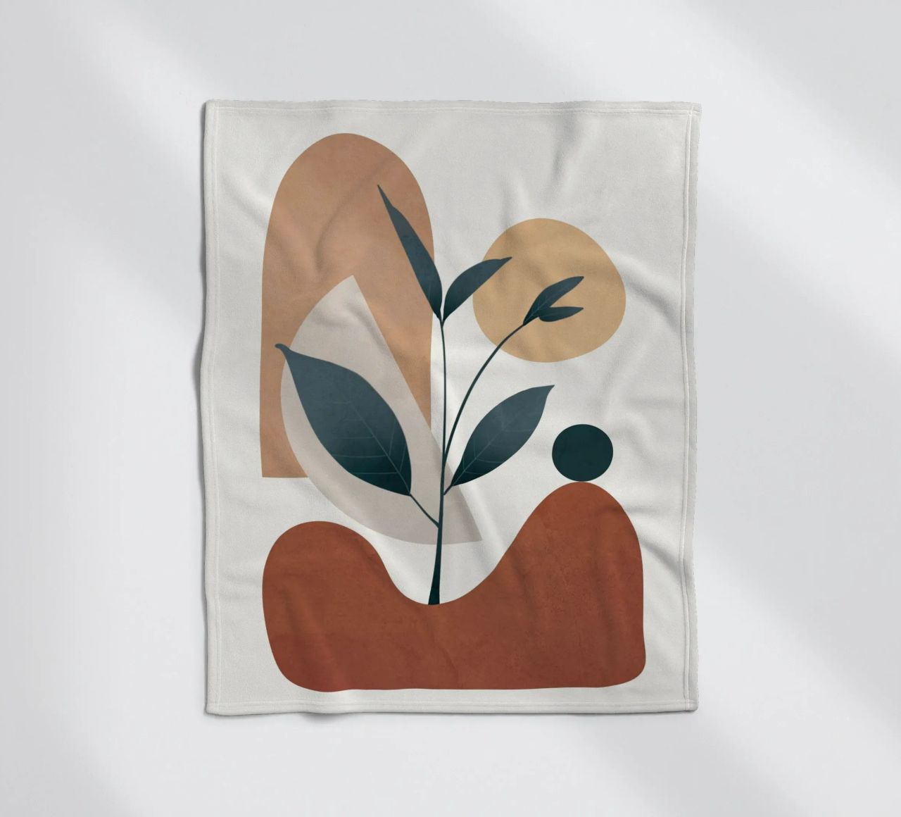Shapes and Branches 06 coperta in pile da cityart