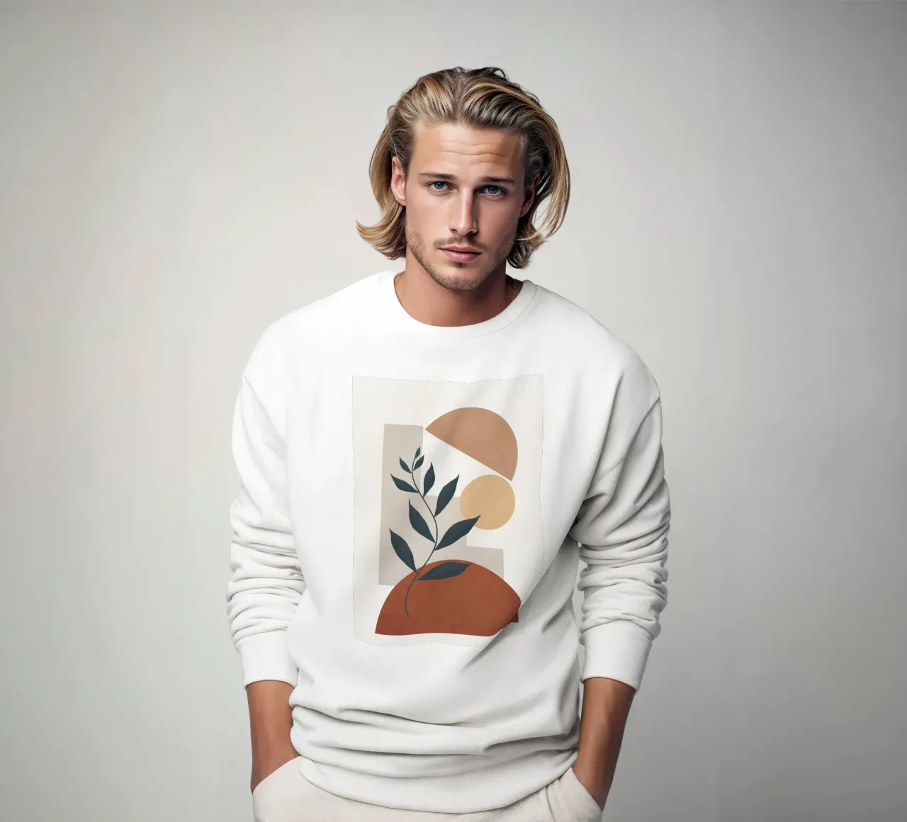 Shapes and Branches 07 Sweatshirt von cityart