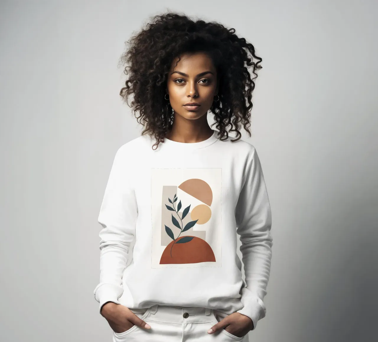 Shapes and Branches 07 sweatshirt by cityart