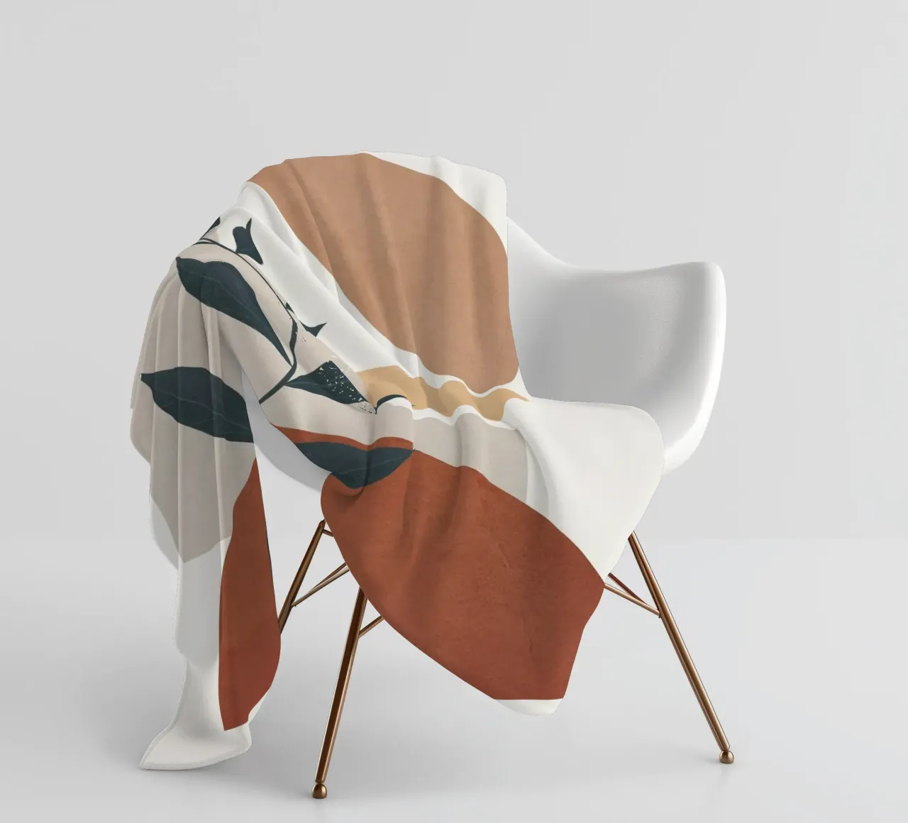 Shapes and Branches 07 coperta in pile da cityart