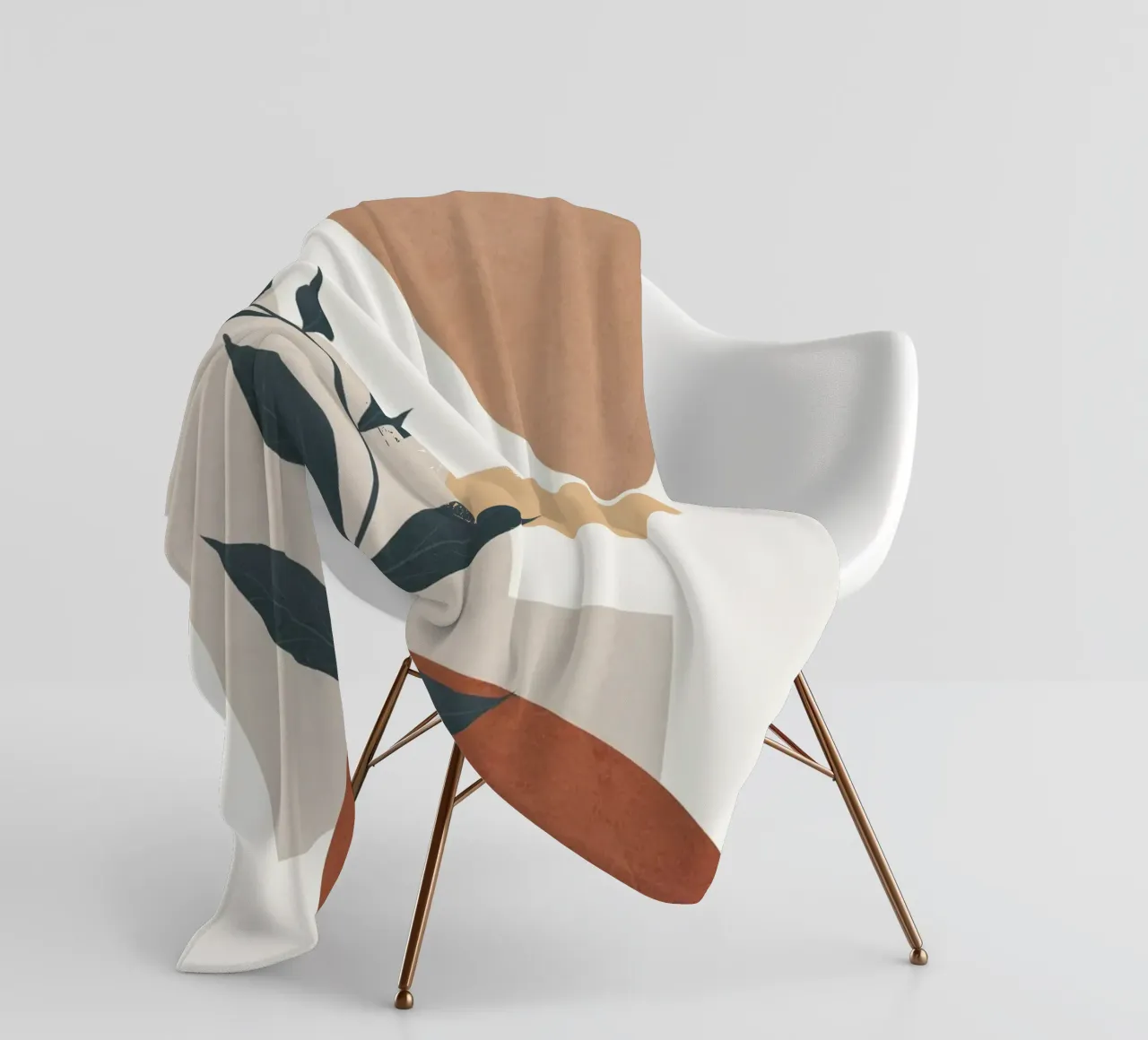 Shapes and Branches 07 coperta in pile da cityart