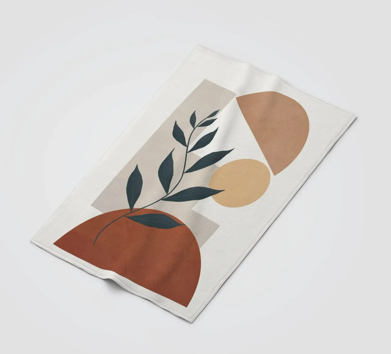 Shapes and Branches 07 coperta in pile da cityart