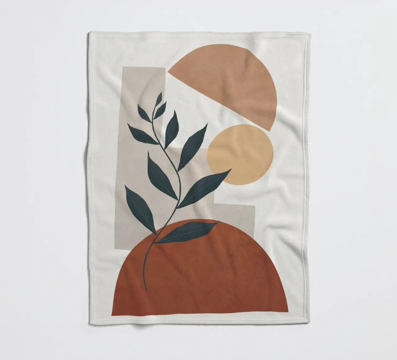 Shapes and Branches 07 coperta in pile da cityart