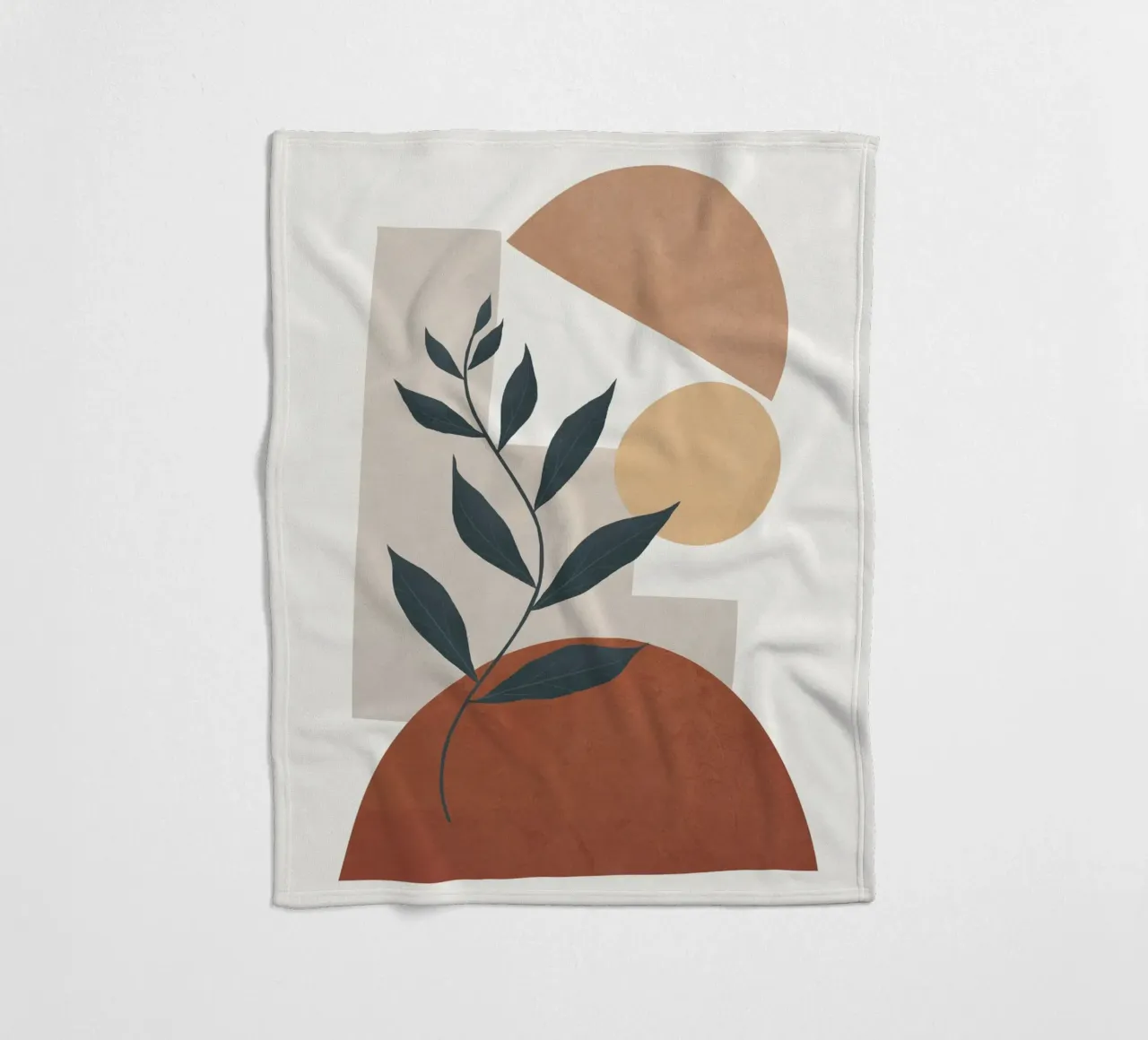 Shapes and Branches 07 coperta in pile da cityart