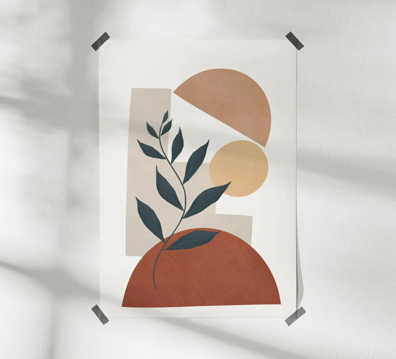 Shapes and Branches 07 poster da cityart