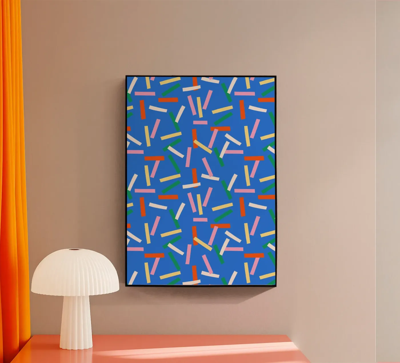 Sprinkle Pop blau plexiglass da Lisa Jasmin Bauer