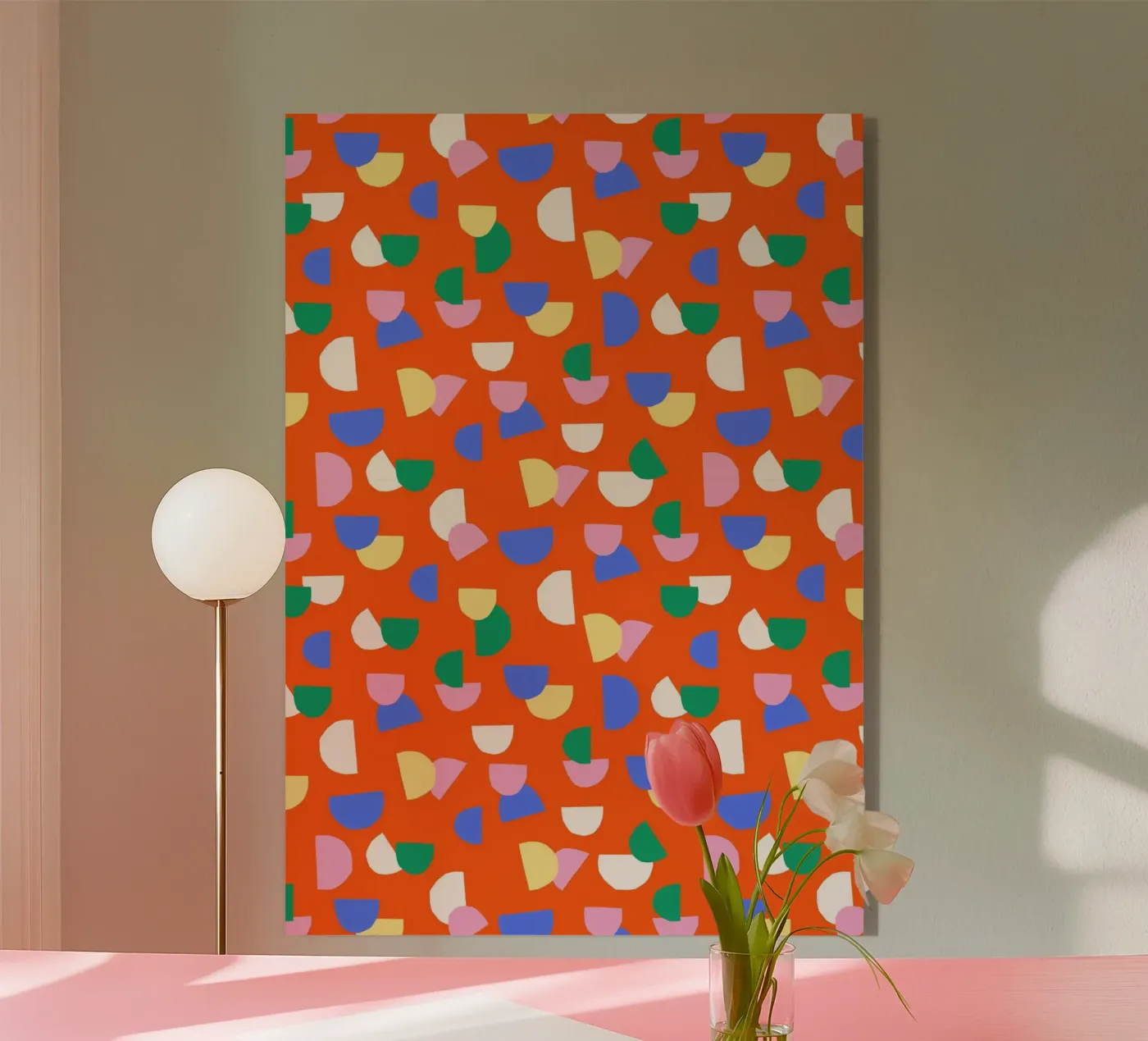 Rainbow Bits Acryl-Glas von Lisa Jasmin Bauer