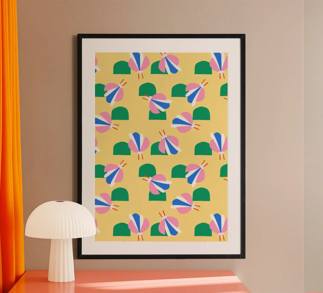 Soft Rebels poster con telaio in legno da Lisa Jasmin Bauer