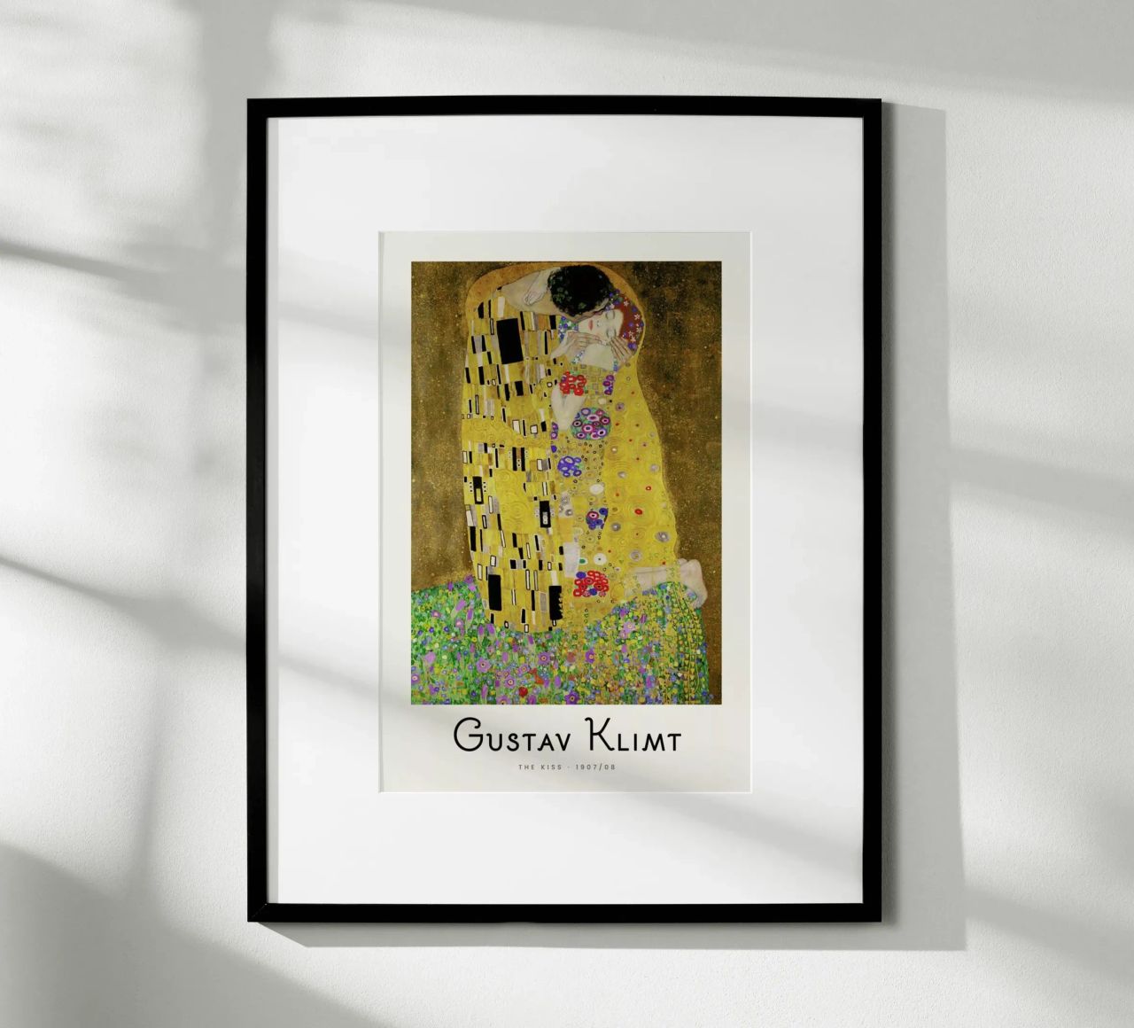 Klimt - The Kiss Poster von ARTOTHEK