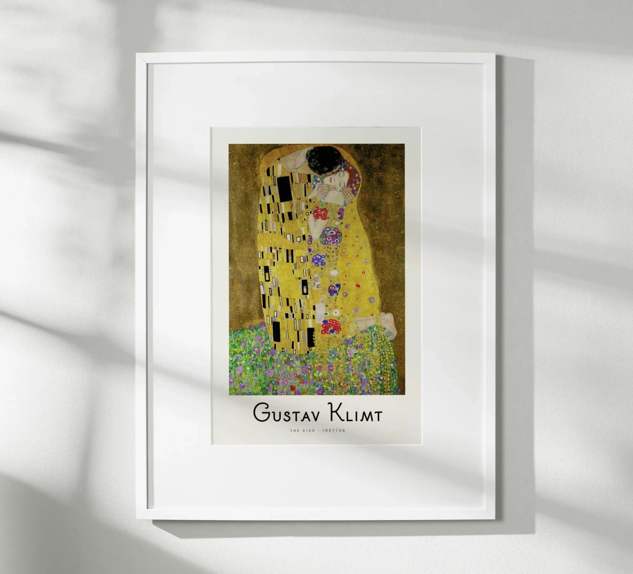 Klimt - The Kiss Poster von ARTOTHEK