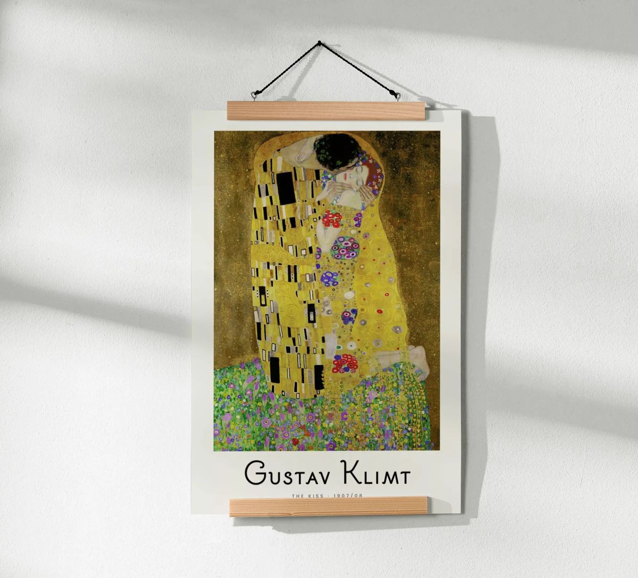 Klimt - The Kiss Poster von ARTOTHEK
