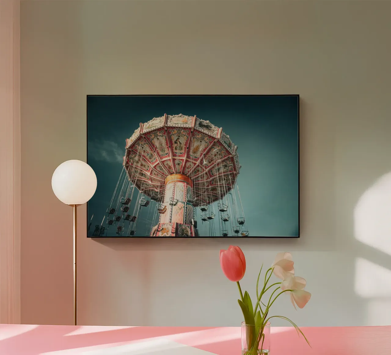 Kettenkarusell plexiglass da Jonas Klein