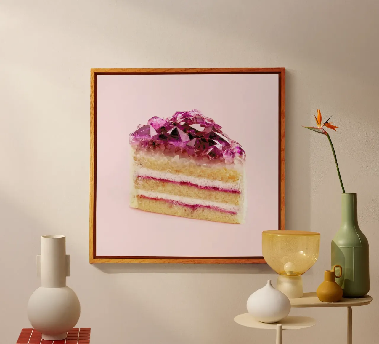 Quartz Cake Acryl-Glas von Paul Fuentes Design