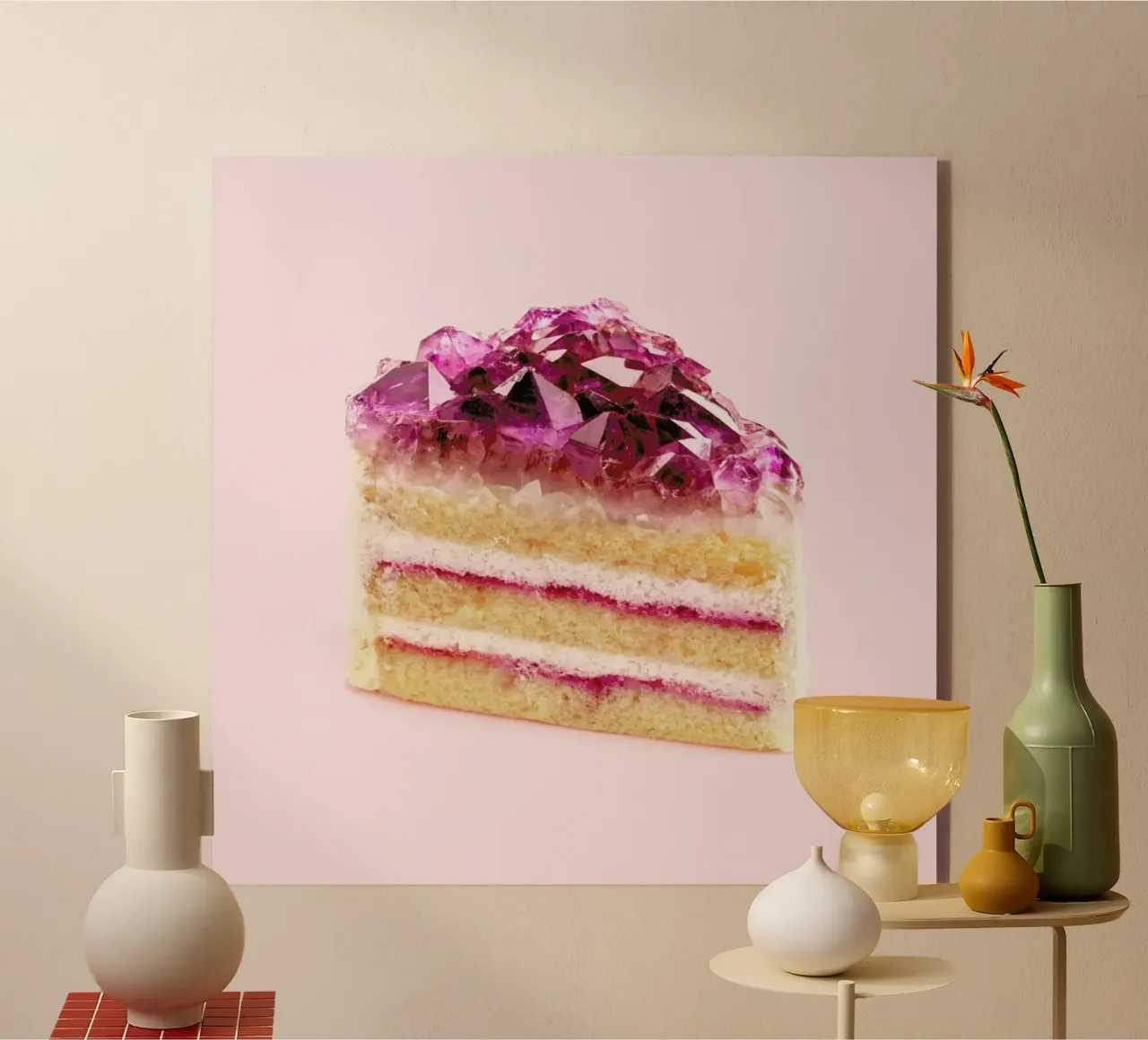 Quartz Cake Acryl-Glas von Paul Fuentes Design