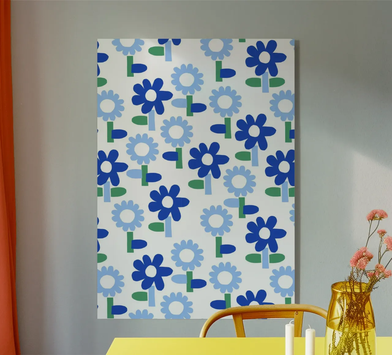 Gartenblumen plexiglass da Lisa Jasmin Bauer