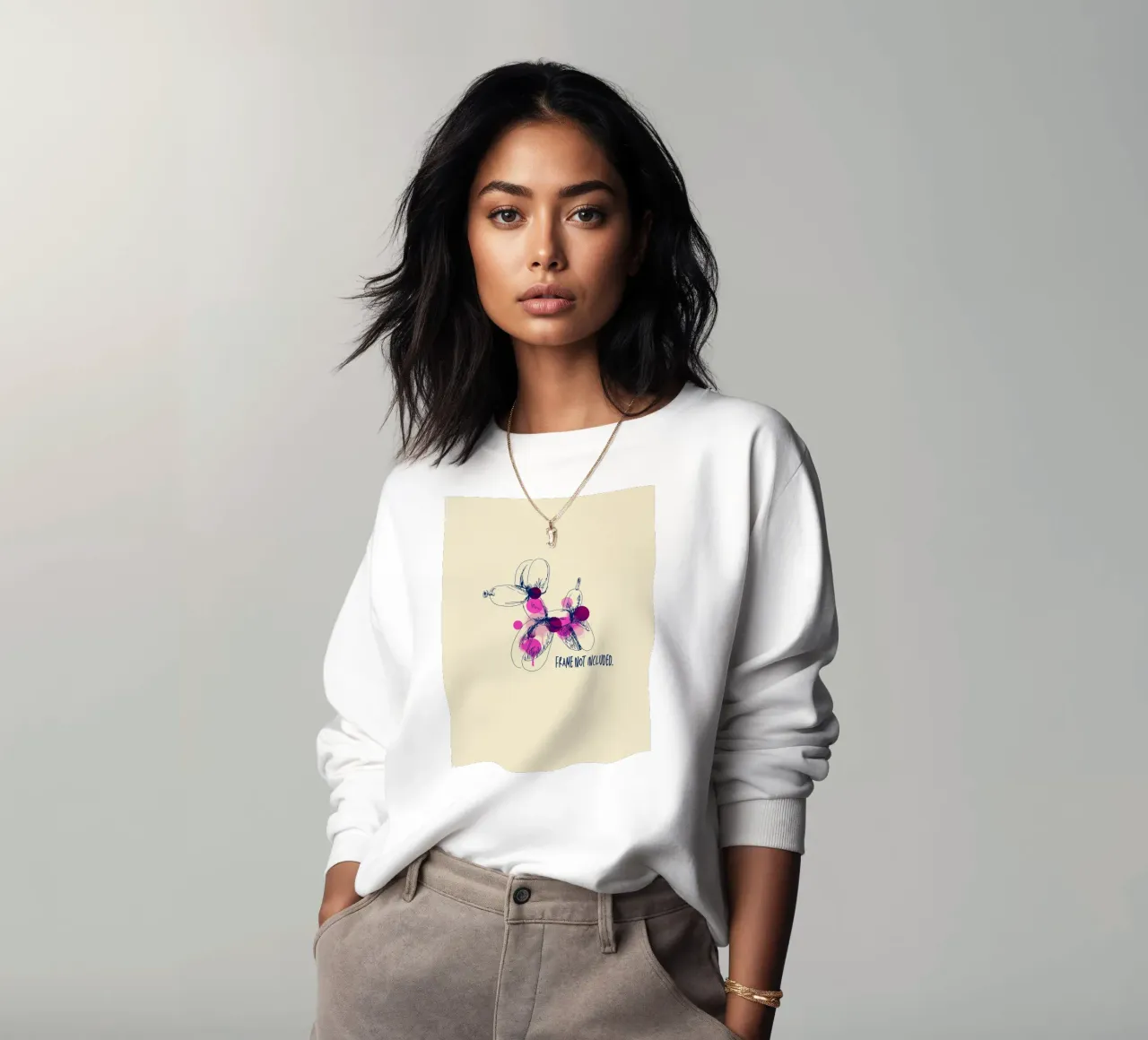 Frame not included sweatshirt by Indigo Rain