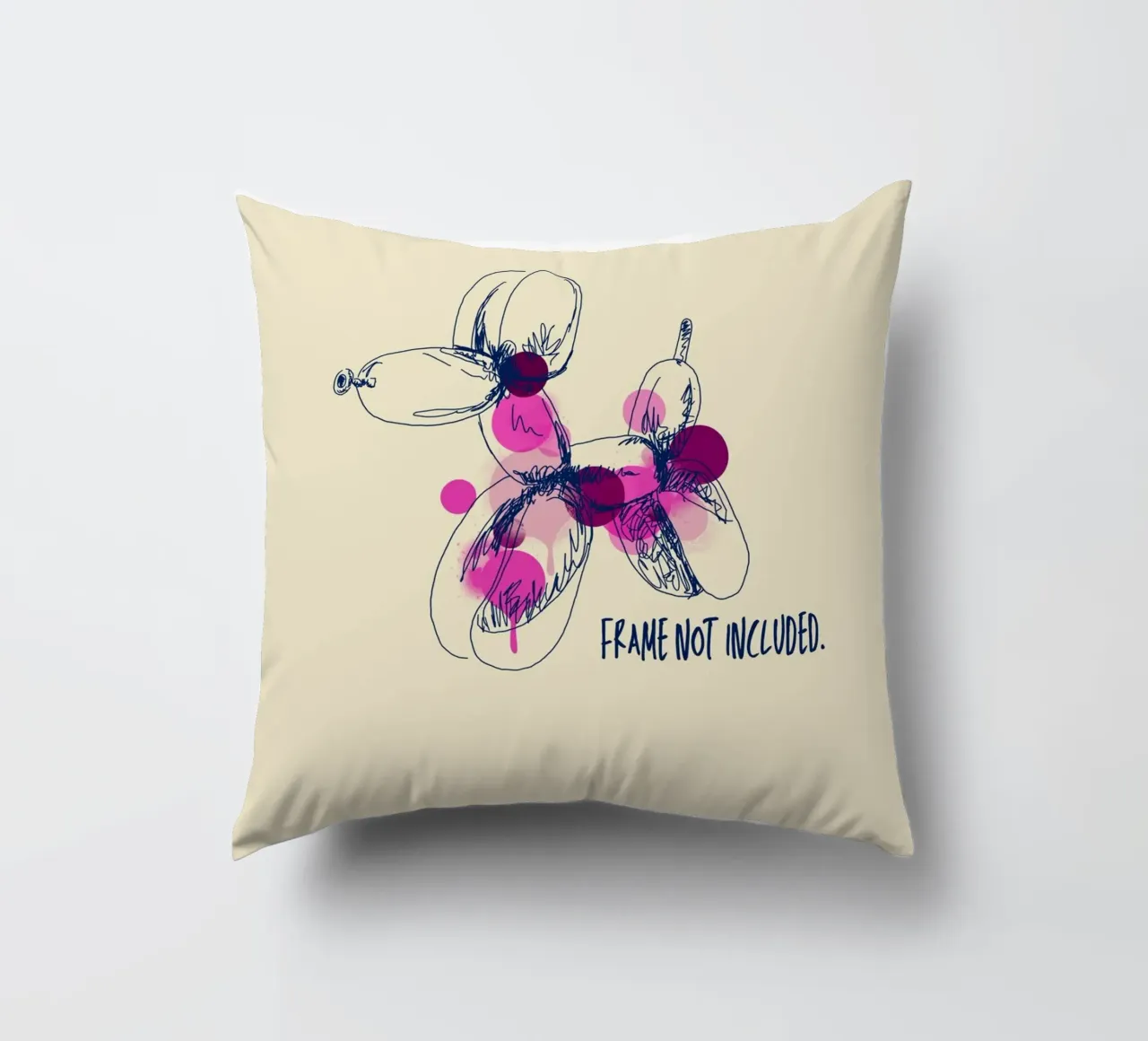 Frame not included cuscino da Indigo Rain