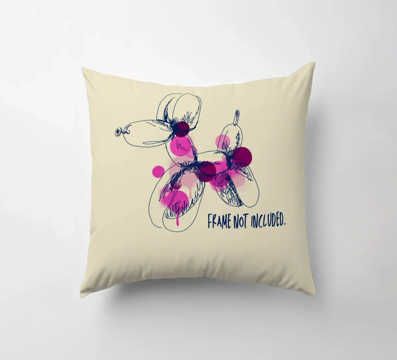 Frame not included cuscino da Indigo Rain