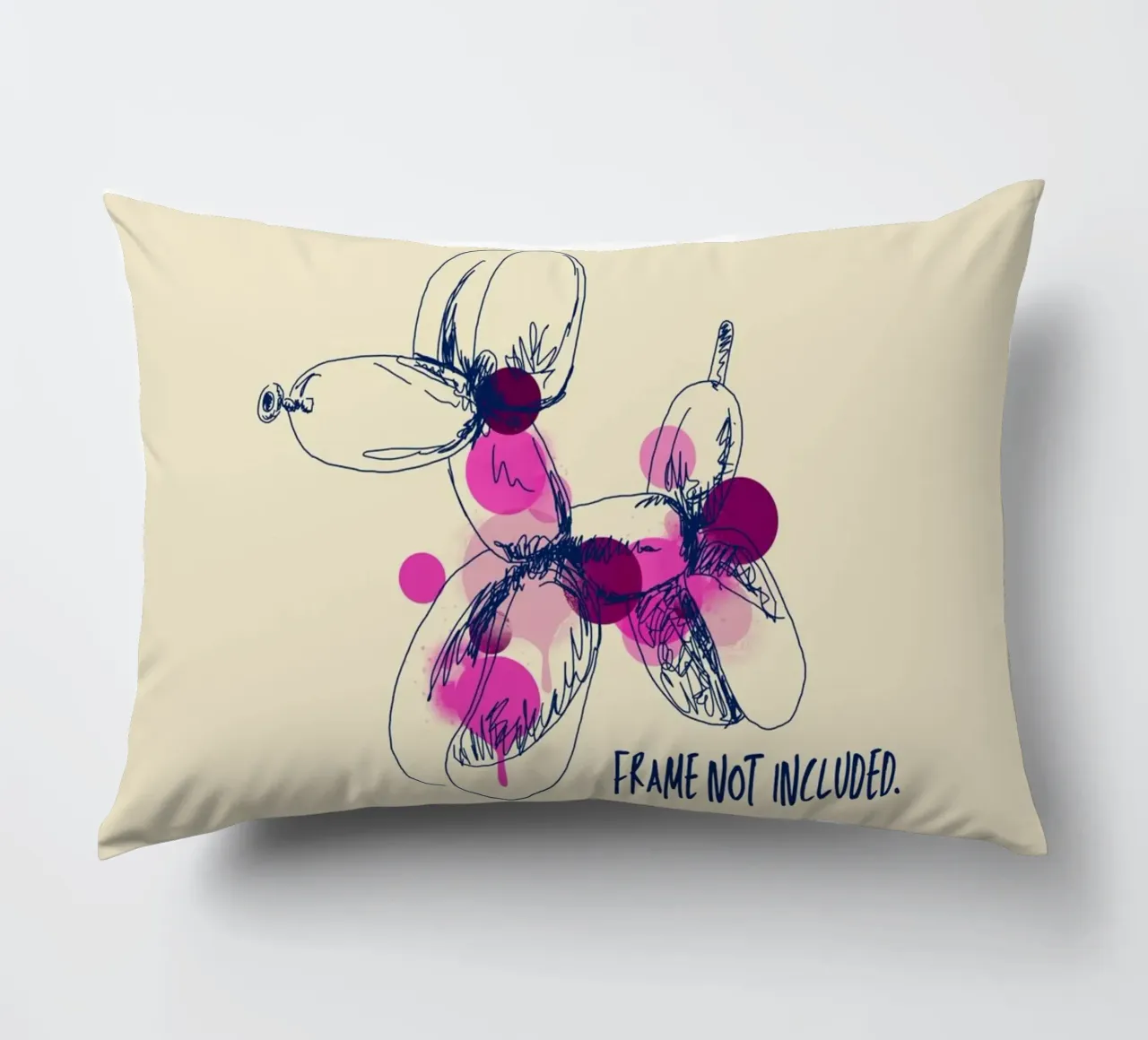 Frame not included cuscino da Indigo Rain