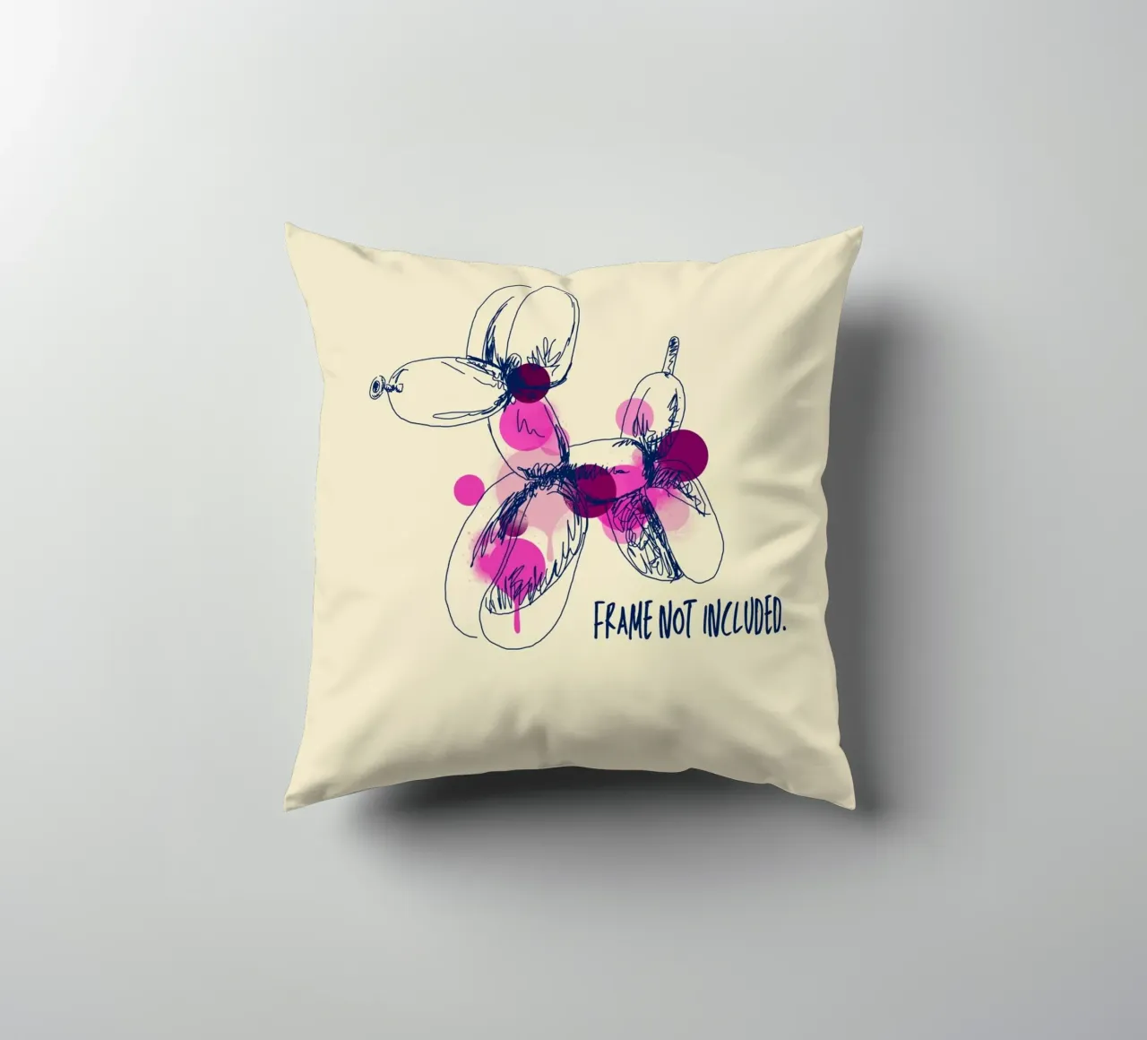 Frame not included cuscino da Indigo Rain