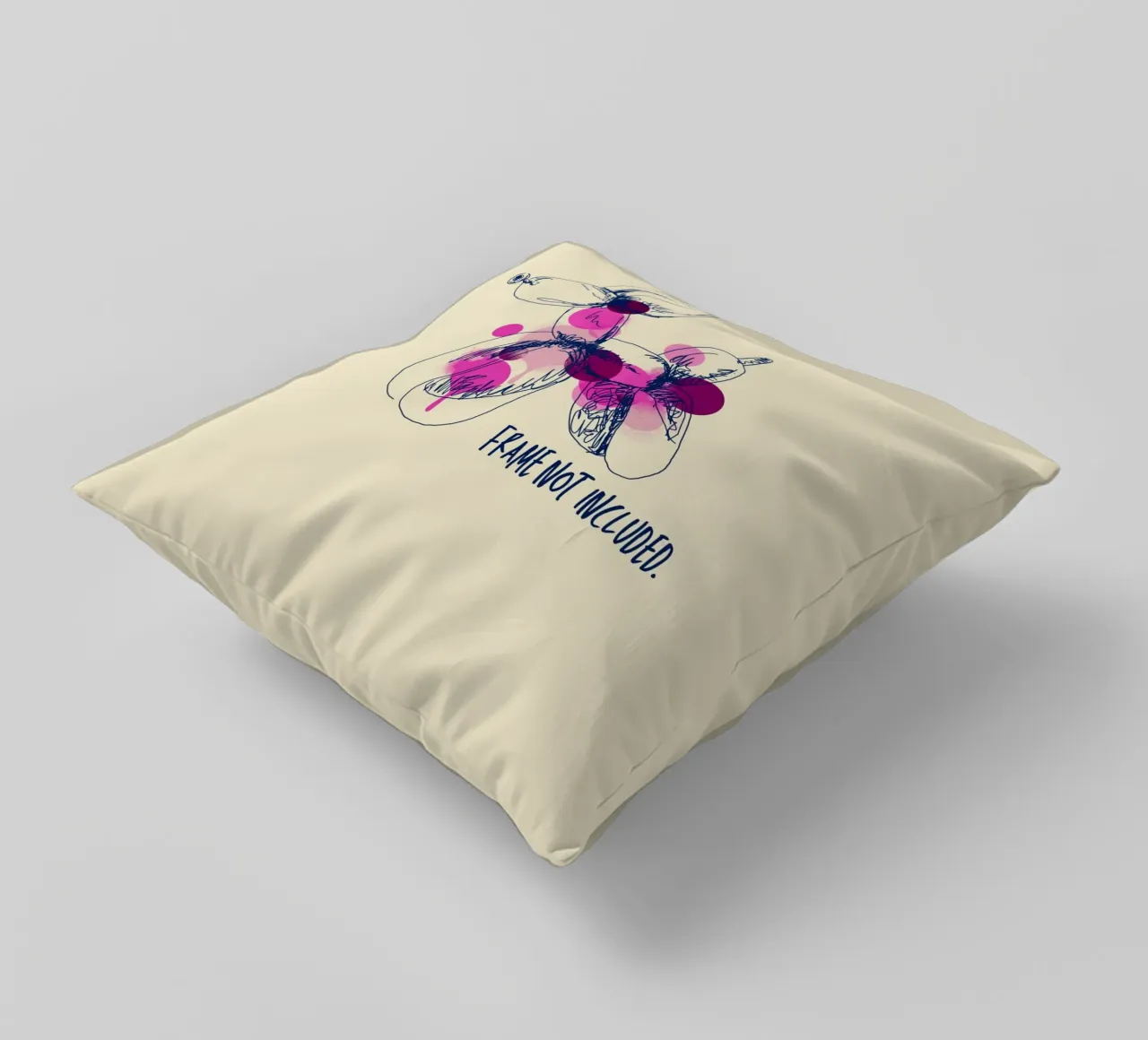 Frame not included cuscino da Indigo Rain