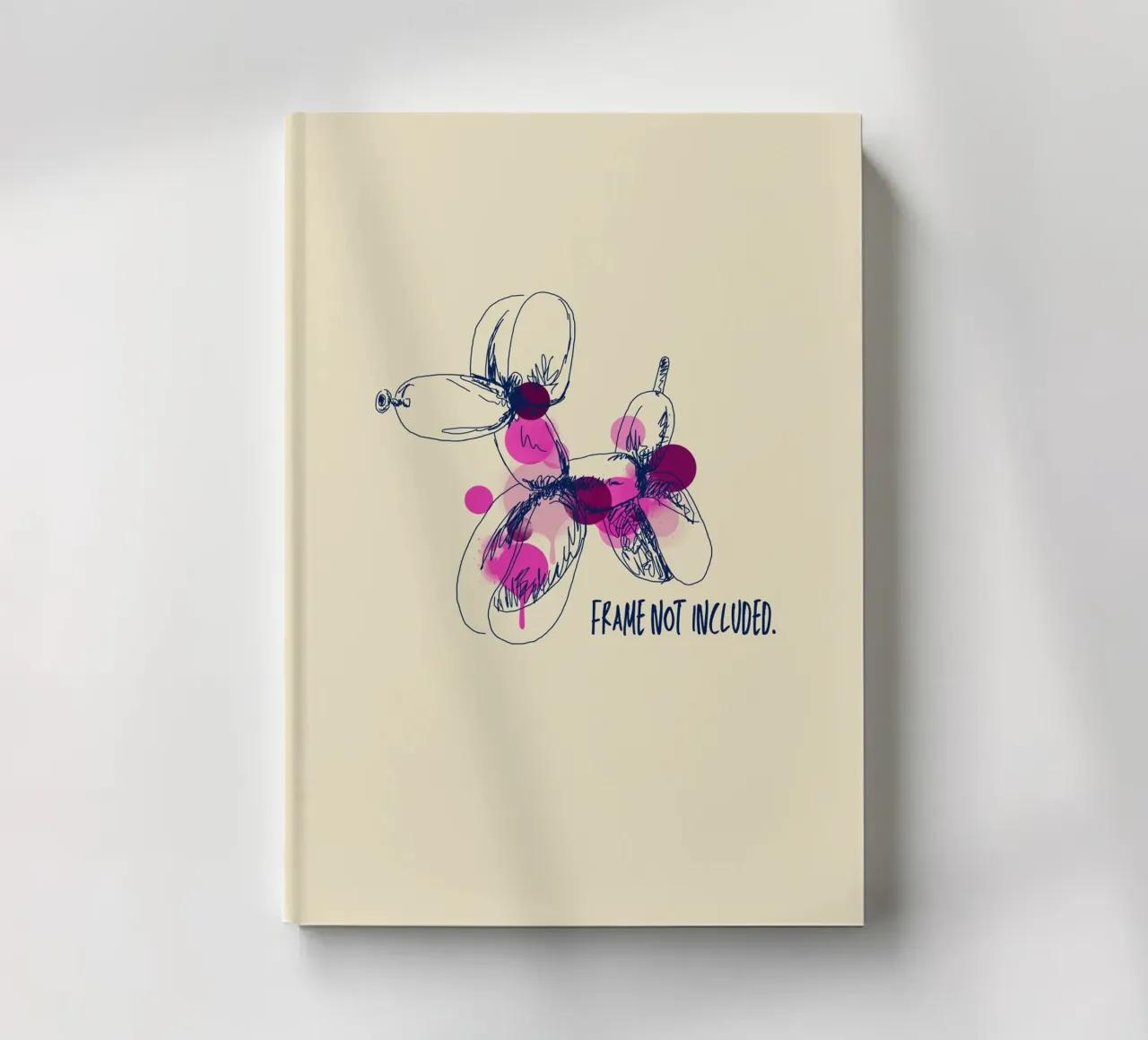 Frame not included notebook by Indigo Rain