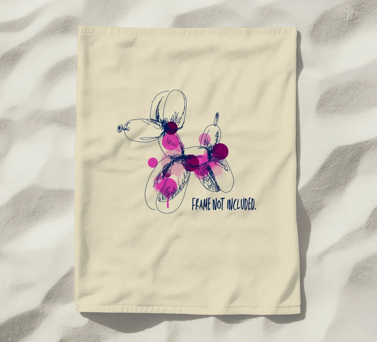 Frame not included telo mare da Indigo Rain