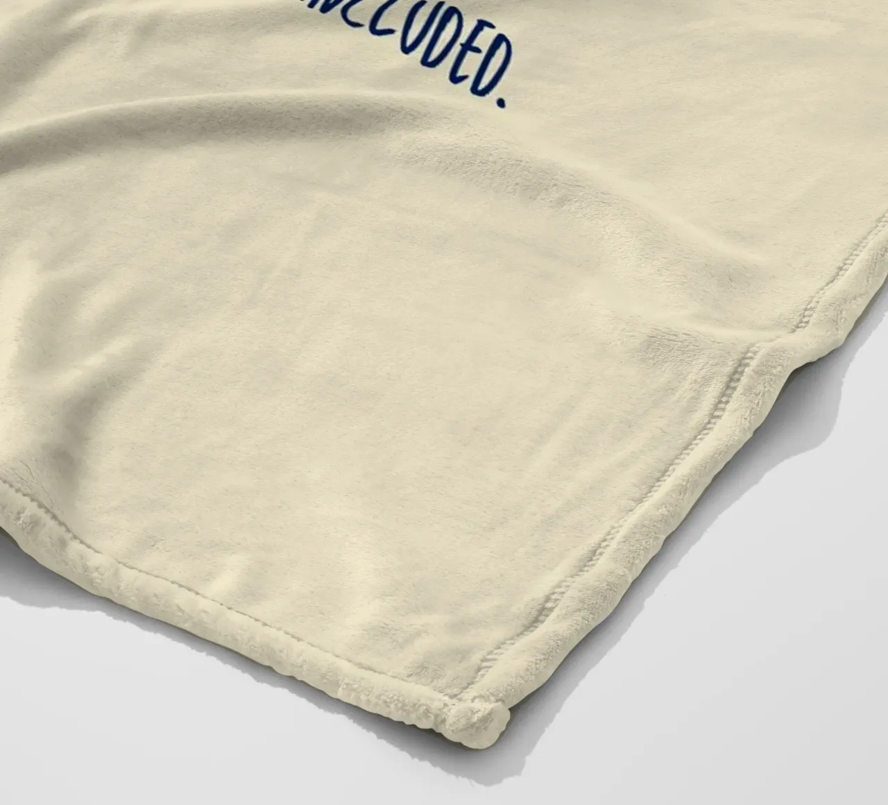 Frame not included coperta in pile da Indigo Rain