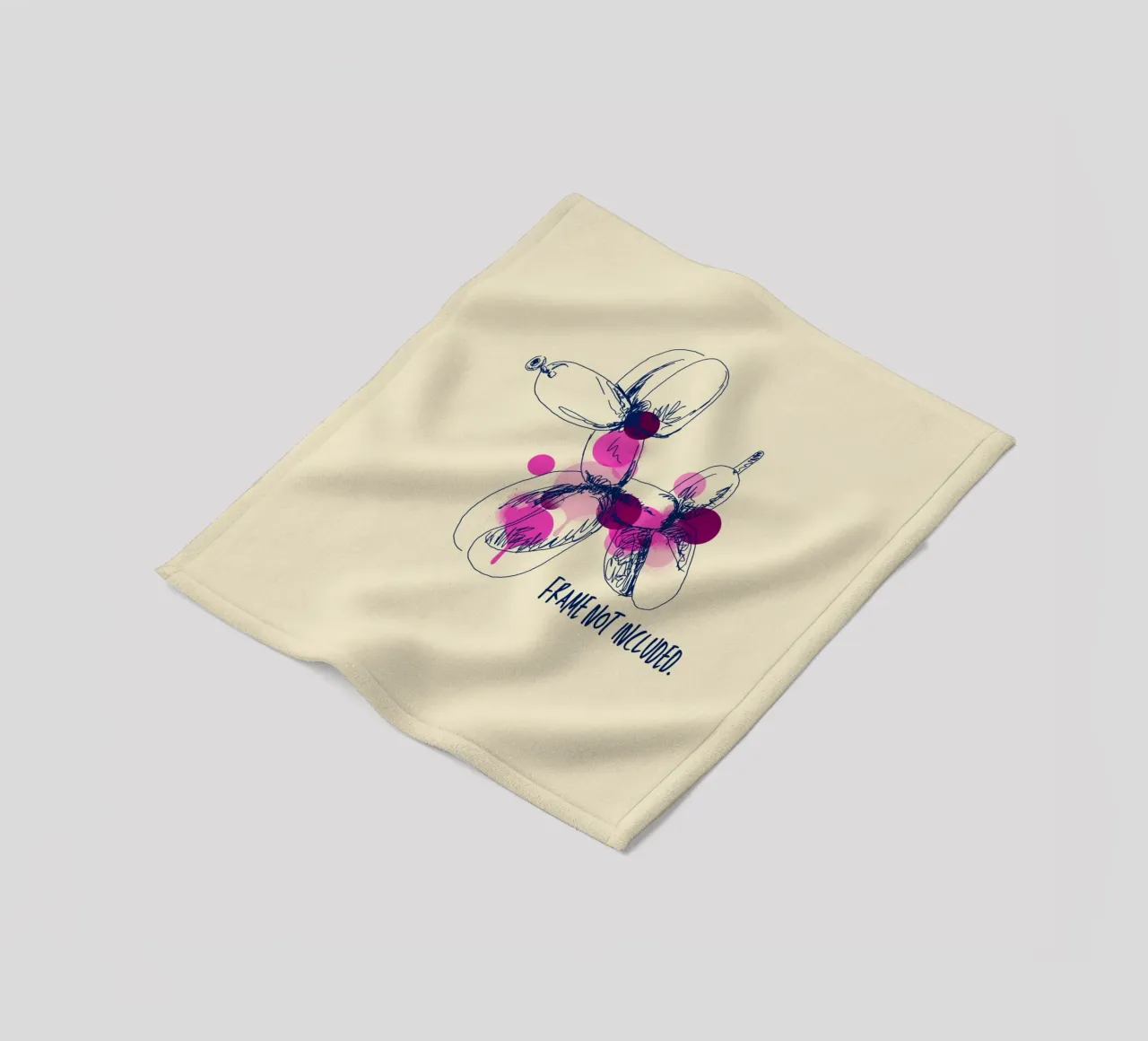 Frame not included fleece blanket by Indigo Rain