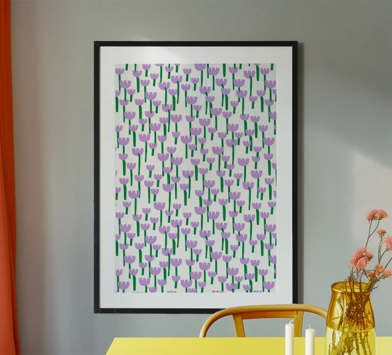 Blumenwiese poster da Lisa Jasmin Bauer