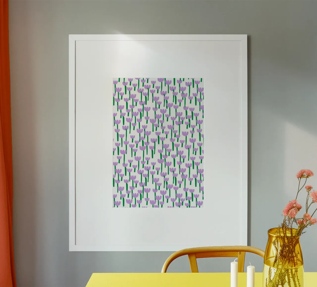 Blumenwiese poster da Lisa Jasmin Bauer