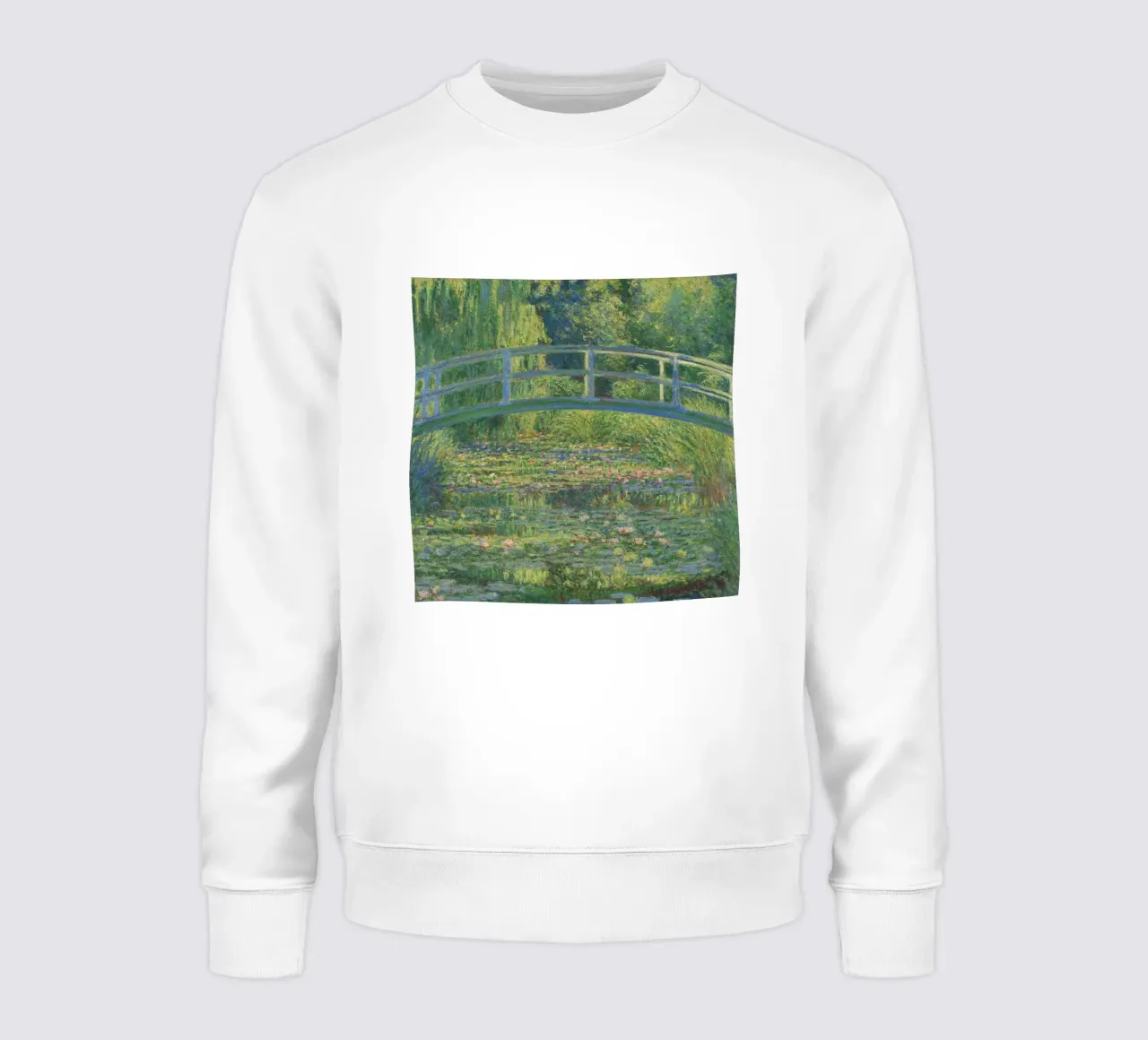 Claude Monet il ponte giapponese felpa da 50 masterpieces