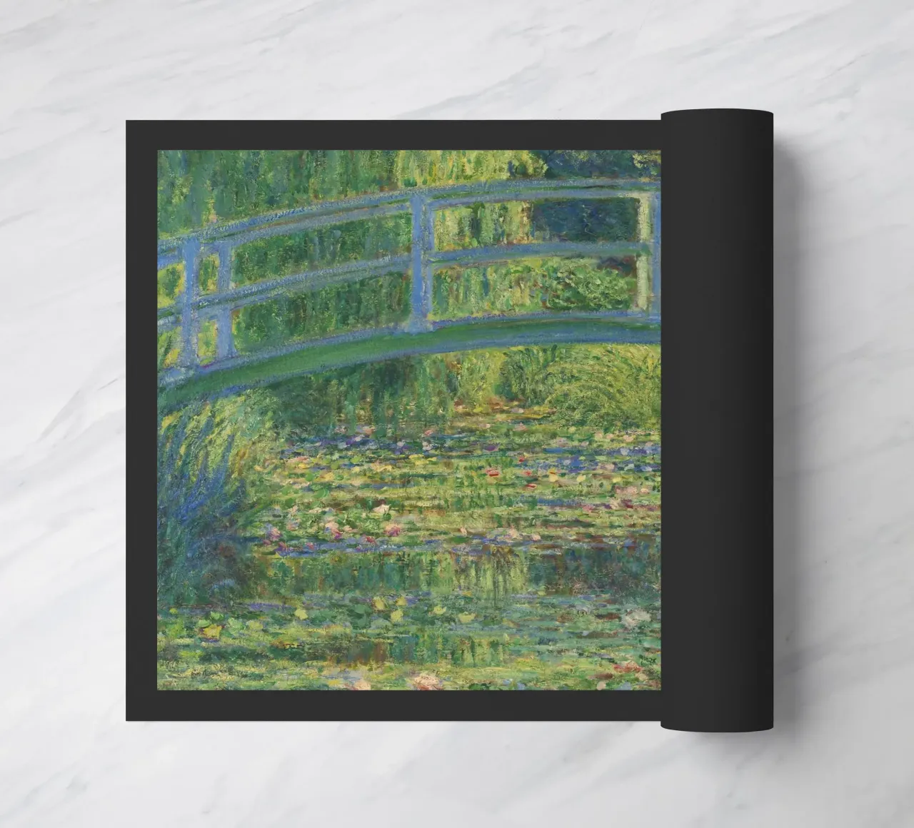 Claude Monet il ponte giapponese zerbino da 50 masterpieces