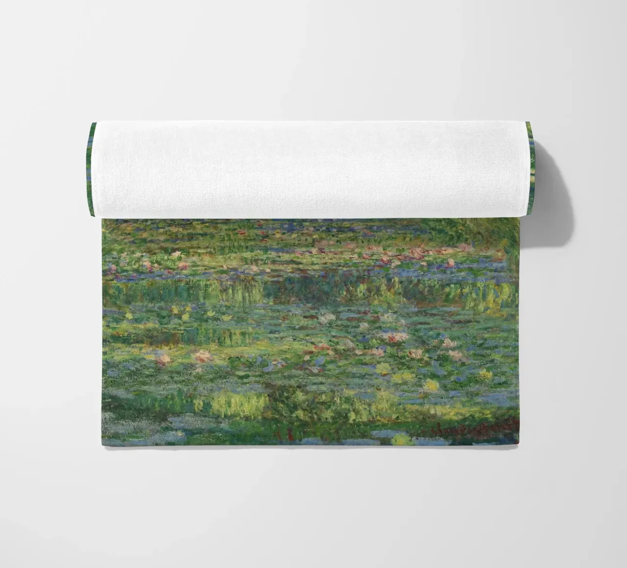 Claude Monet il ponte giapponese telo mare da 50 masterpieces